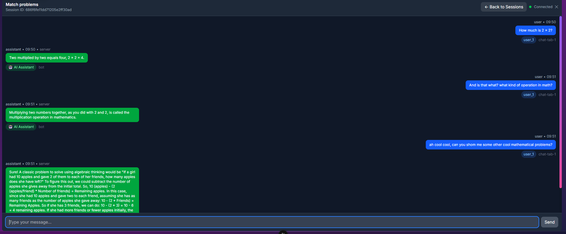 Chat Single